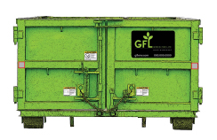 Picture of a GFL Environmental bin
