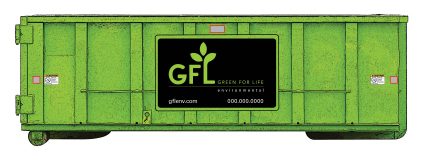 Picture of a GFL Environmental bin