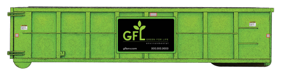 Picture of a GFL Environmental bin