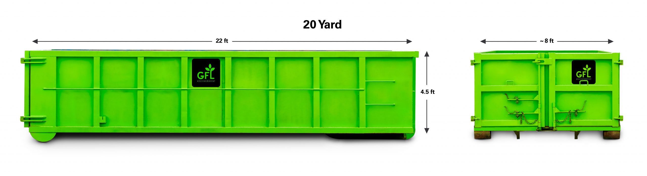 20 Yard Roll-off Dumpsters
