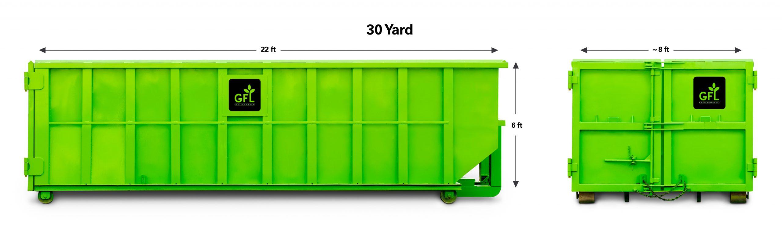 30 Yard Roll-off Dumpsters