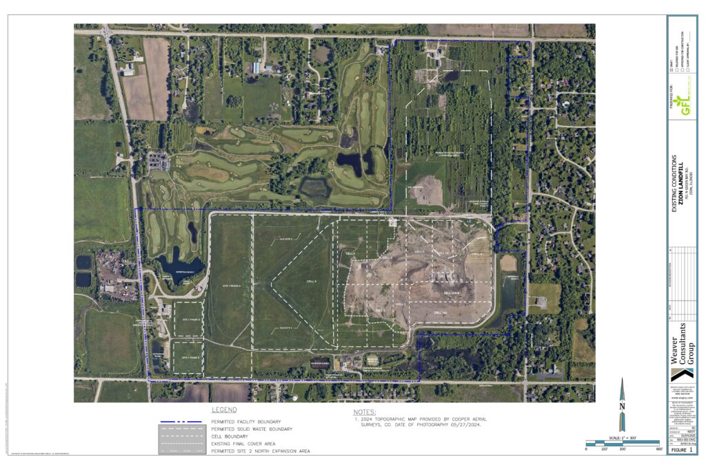 zion landfill map